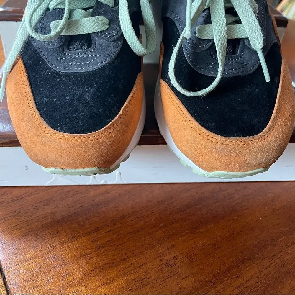 Nike Men’s Air Max 1 Premium Ugly Duckling - Honeydew Orange Gray White Size 5